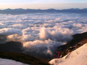 木曽駒ヶ岳の雲海
