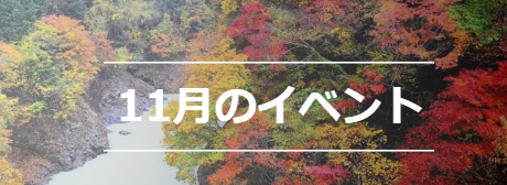 11月のイベント